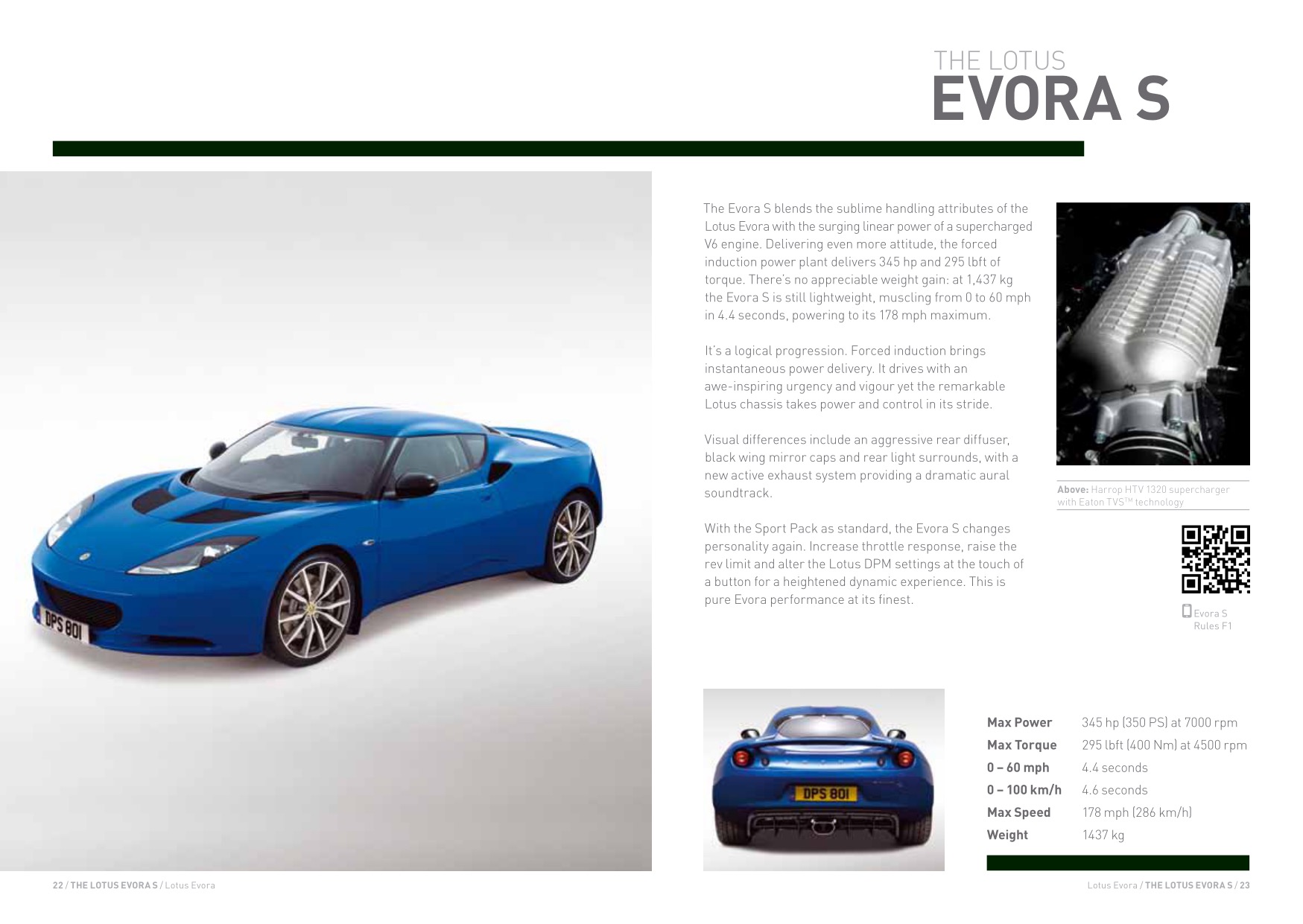 2012 Lotus Evora Brochure Page 12